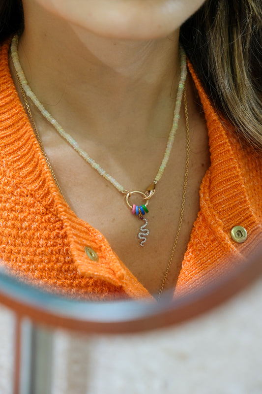 Oval Lock - Charm Connector