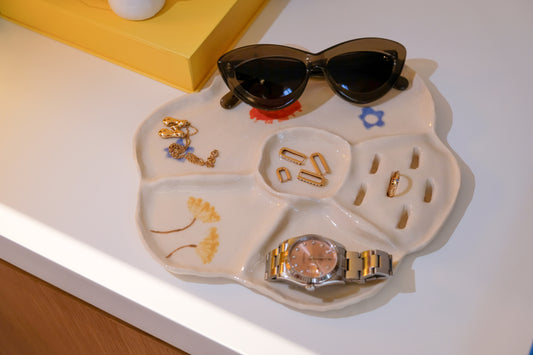 For the Bloomer Ceramic Tray