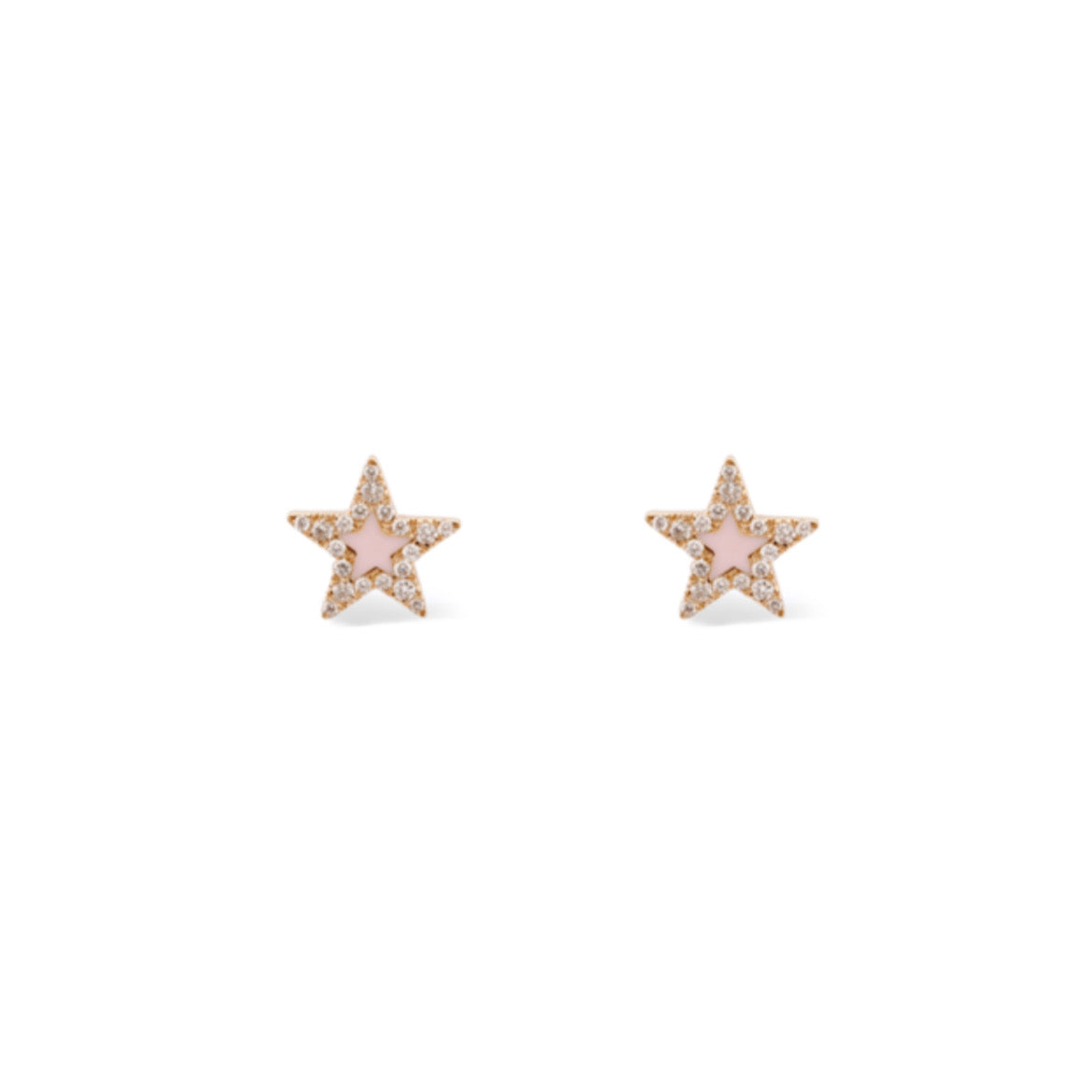 Diamond Star Earrings