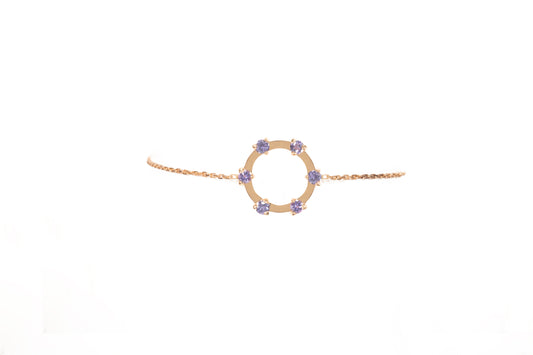 Halo Chain Bracelet - Customizable