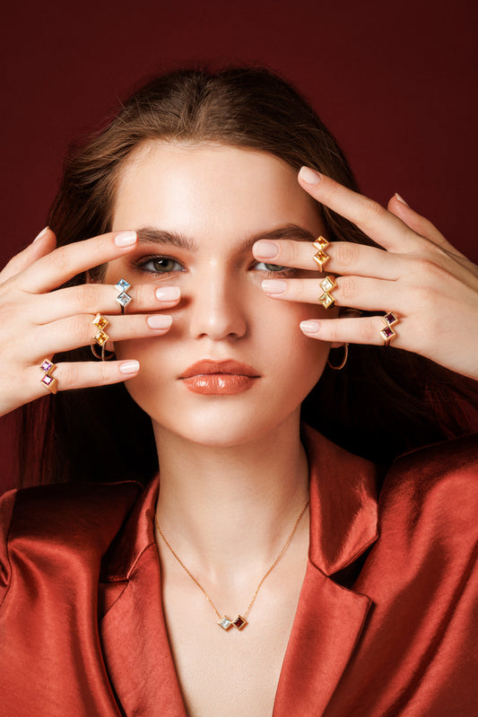 Meant To Be in Topaz and Aquamarine