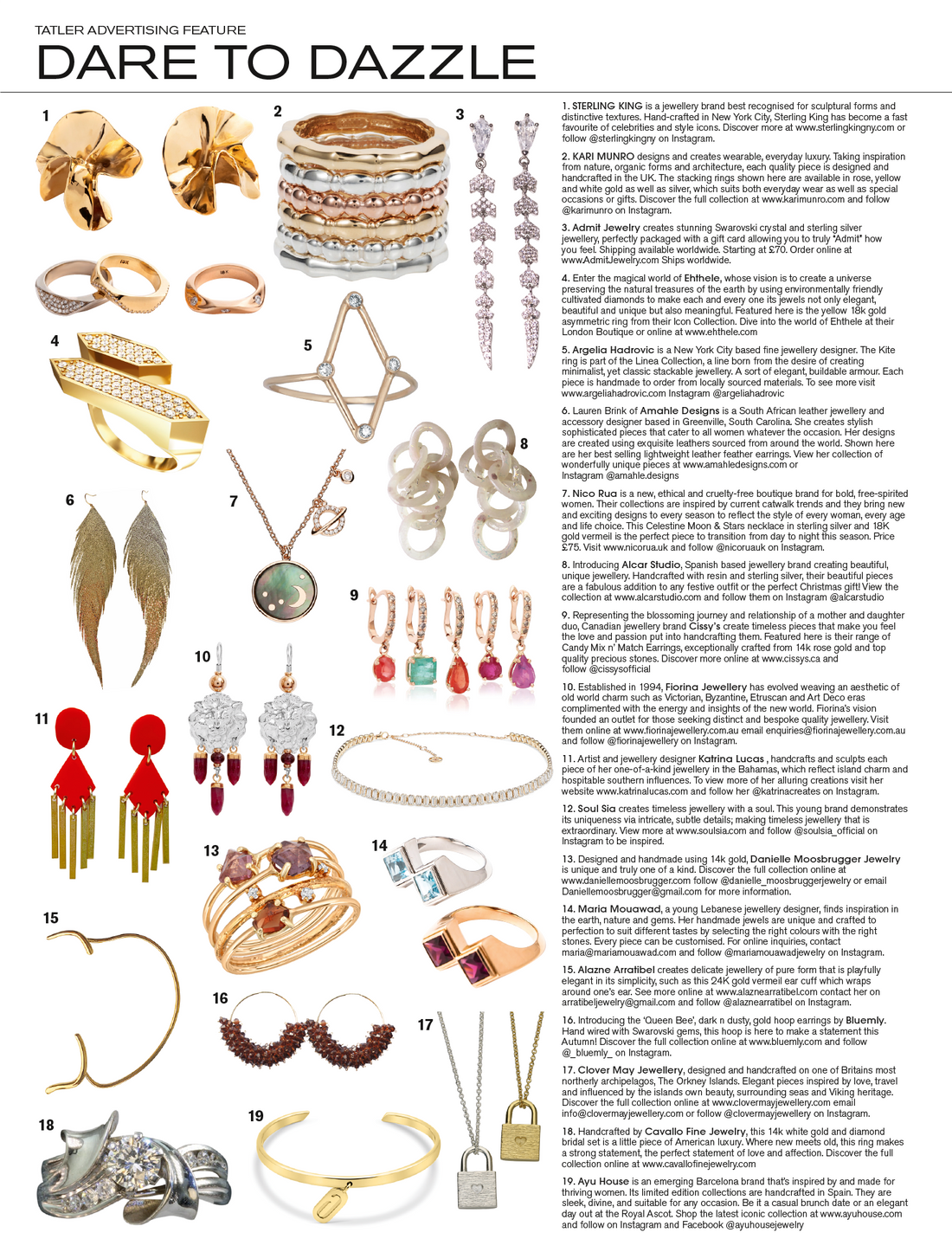 Tatler Feature - ‘Meant to be’ Rings