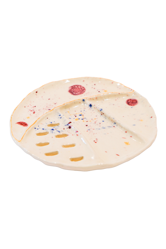 For the Starry-Eyed Ceramic Tray