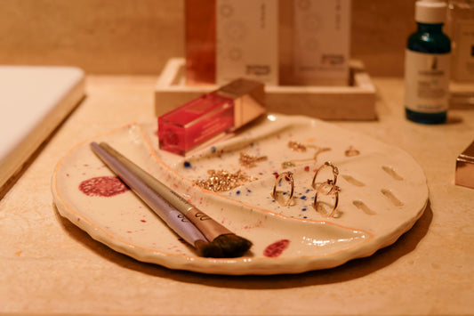 For the Starry-Eyed Ceramic Tray