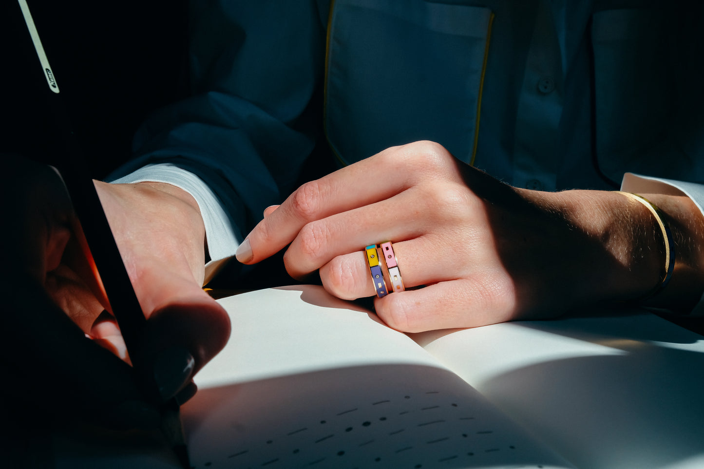 Say it in Morse Ring - Customizable