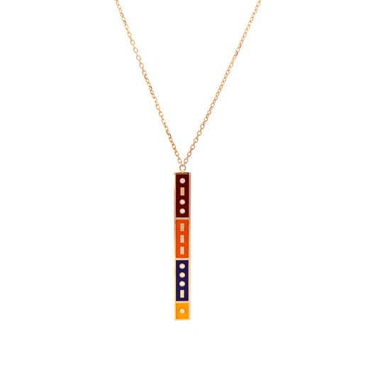 Say it in Morse Pendant - Customizable