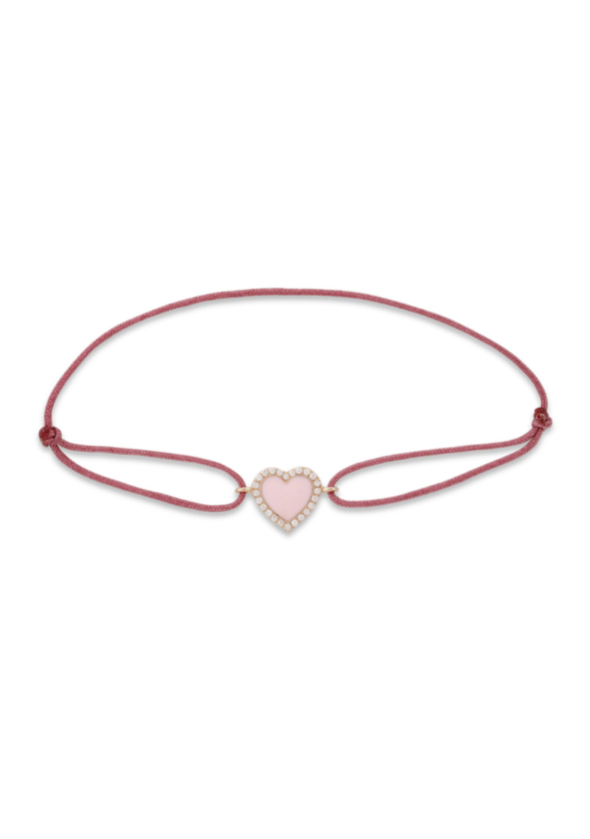 Diamond Enamel Heart