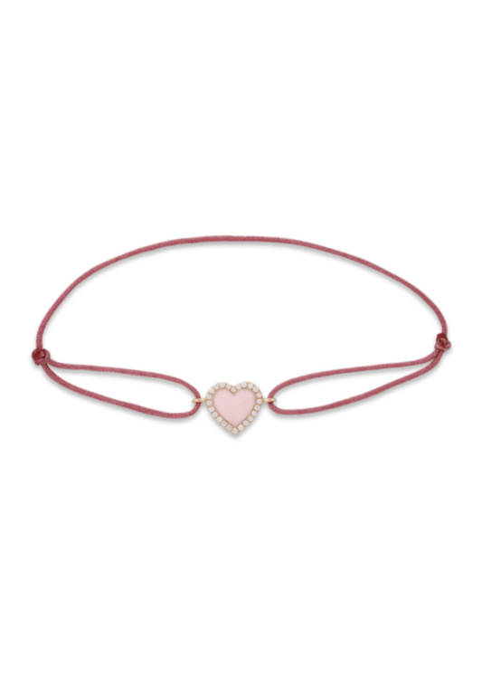 Diamond Enamel Heart