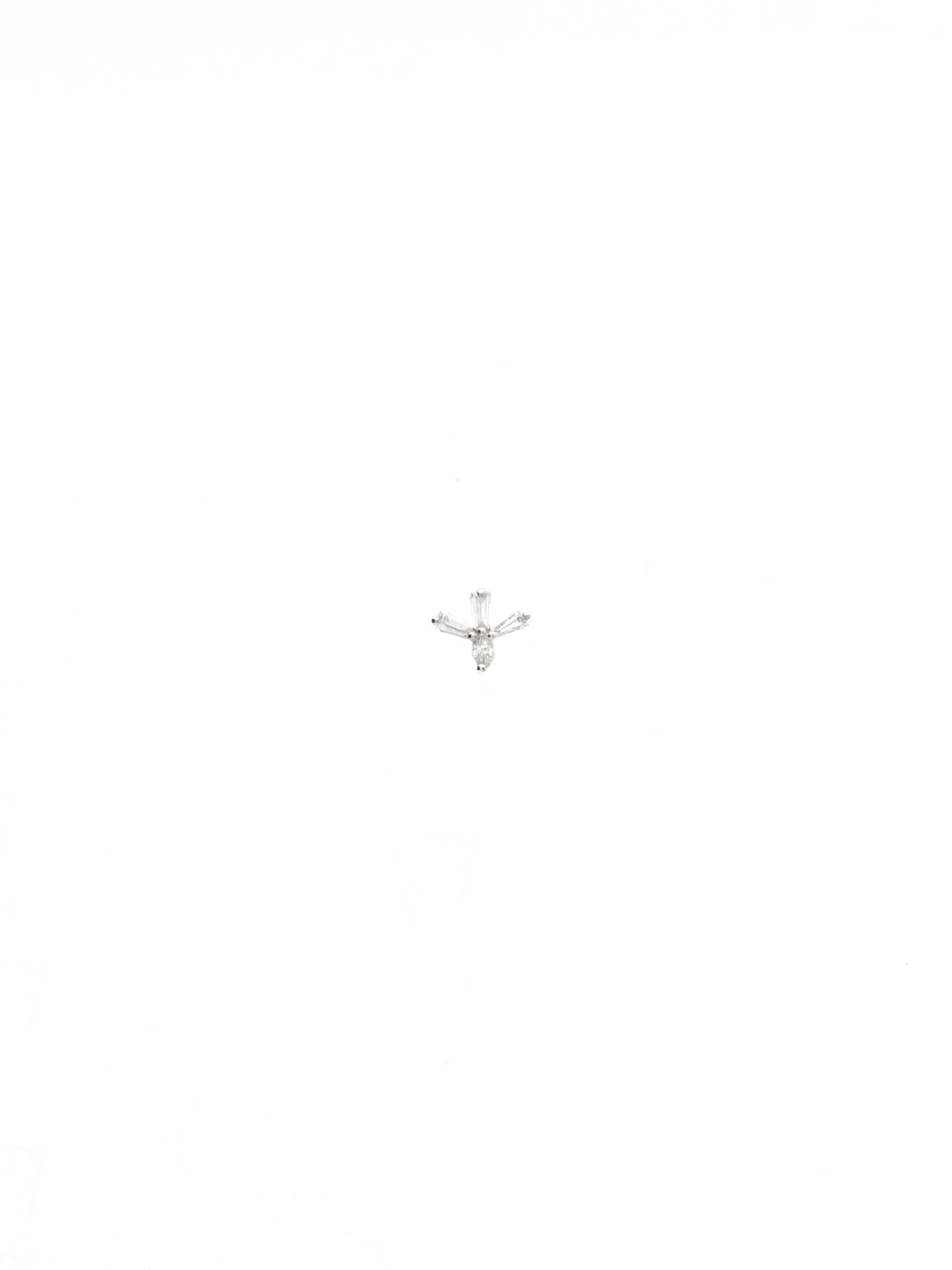 Tulipa Diamond Single Stud