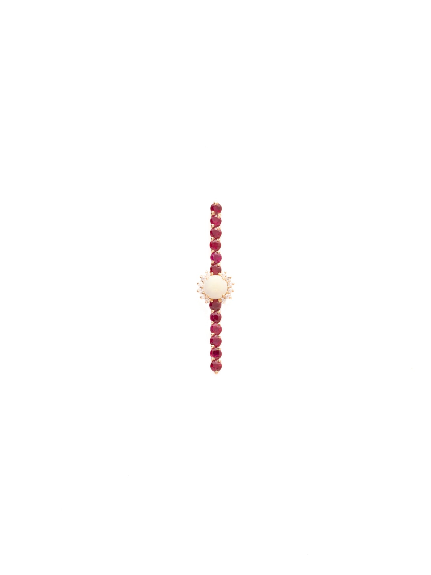 Ruby Ray Single Earring