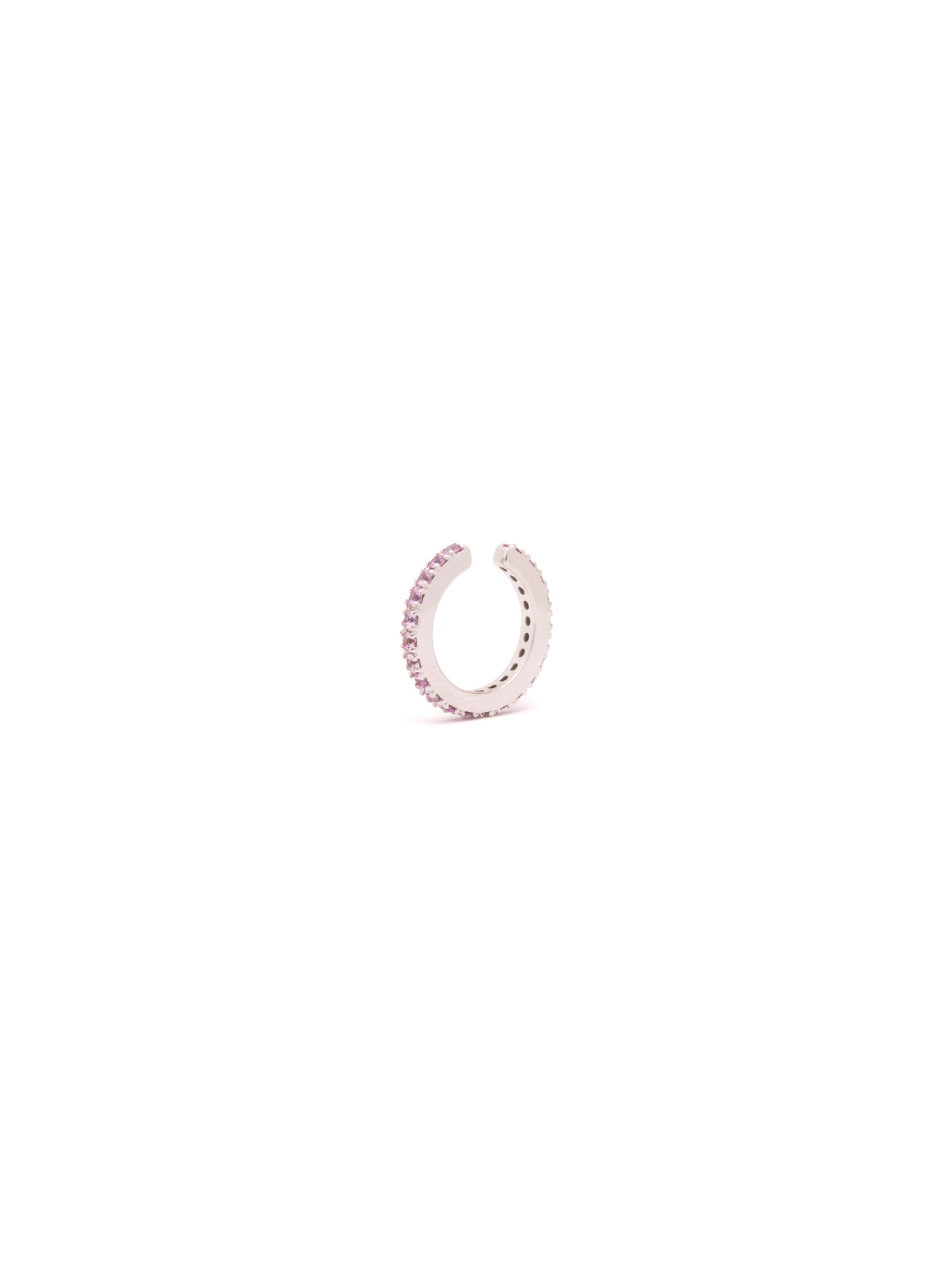 Pink Sapphire Ear Cuff