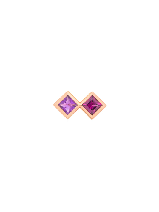 Meant To Be in Amethyst and Rhodolite